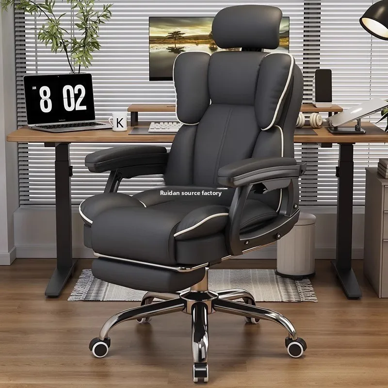 Office Chair Cushion - 家庭用エルゴノミックゲーミングチェア。長時間の使用でも快適。通気性に優れたオフィスデスクチェア。リクライニング機能付きで、背もたれにはクッションが施されています。