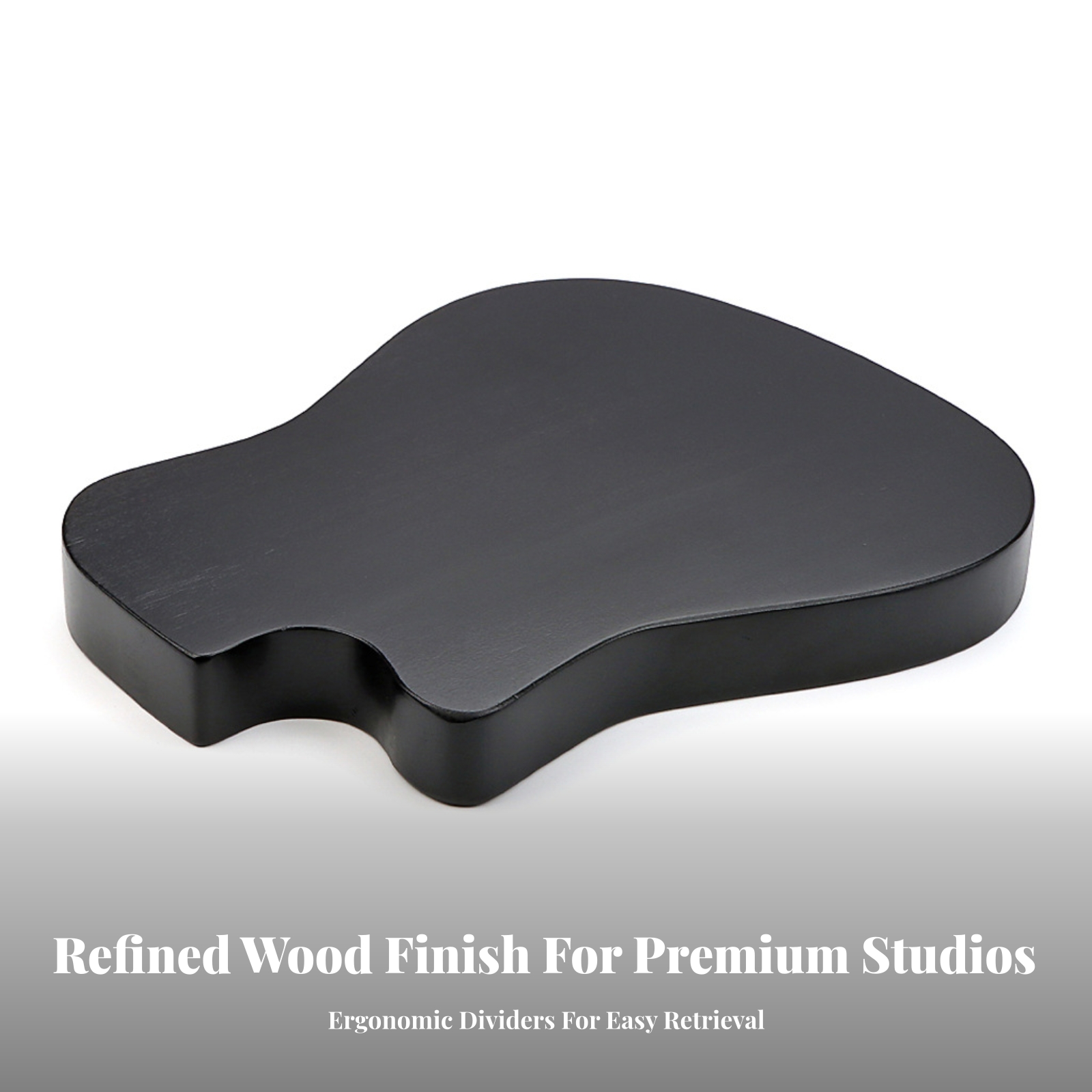 Desk Organizer - ギターピック収納ボックス。軽量で、ギタリストやスタジオ、机での使用に最適な、スリムで保護機能のある収納オーガナイザー。