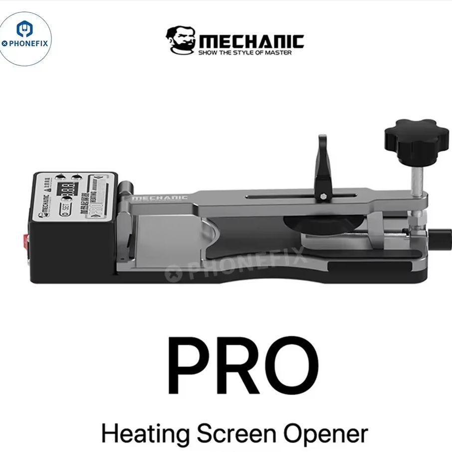 Partition Screen Divider - MECHANIC PRO ユニバーサル加熱LCDスクリーンセパレーター 調整可能なクランプ内蔵ヒーター iPhone/Android携帯電話修理ツール
