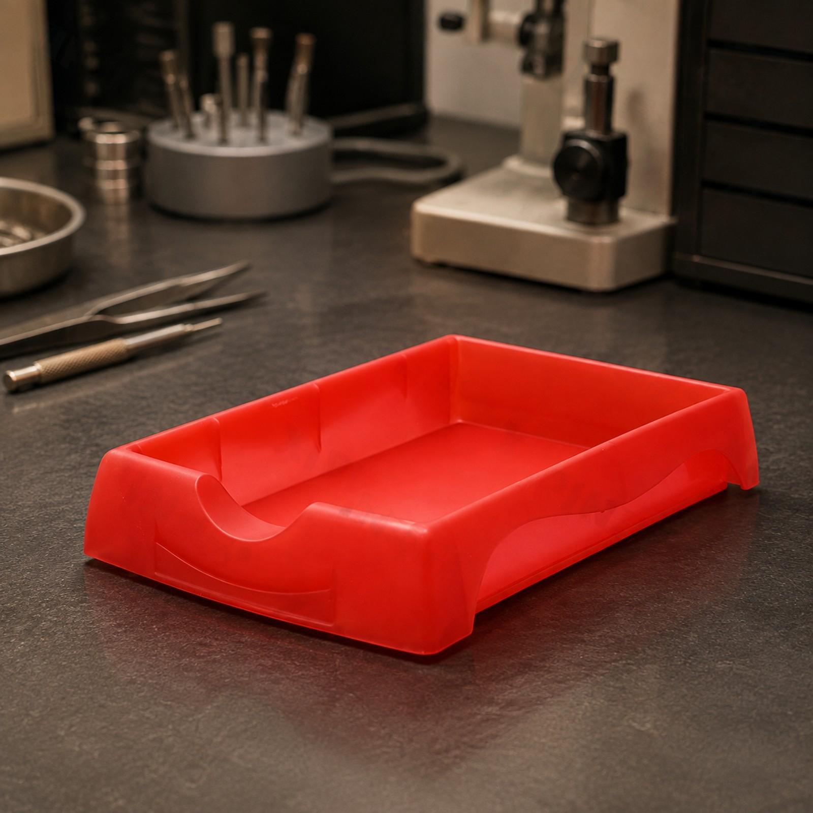 耐久性に優れたPP製光学レンズトレイ。側面に切り込みがあり、 - Desk Organizer のレビューと価格