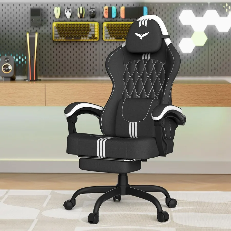 自宅やゲーム用として使える、人間工学に基づいたオフィスチェア - Office Chair Cushion のレビューと価格