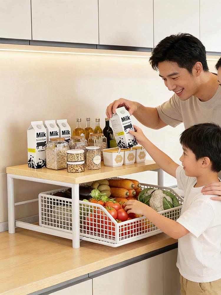 省スペース2段引き出し式ラック、プリンター/電子レンジスタン - Printer Stand のレビューと価格