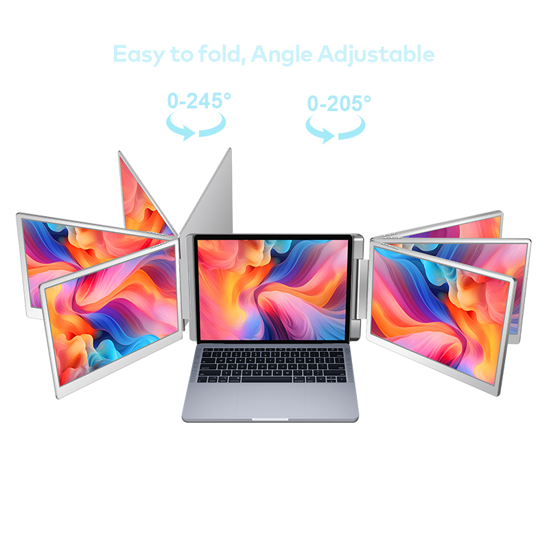 デュアルスクリーンディスプレイ ポータブルLCDモニター 1 - Monitor Stand のレビューと価格