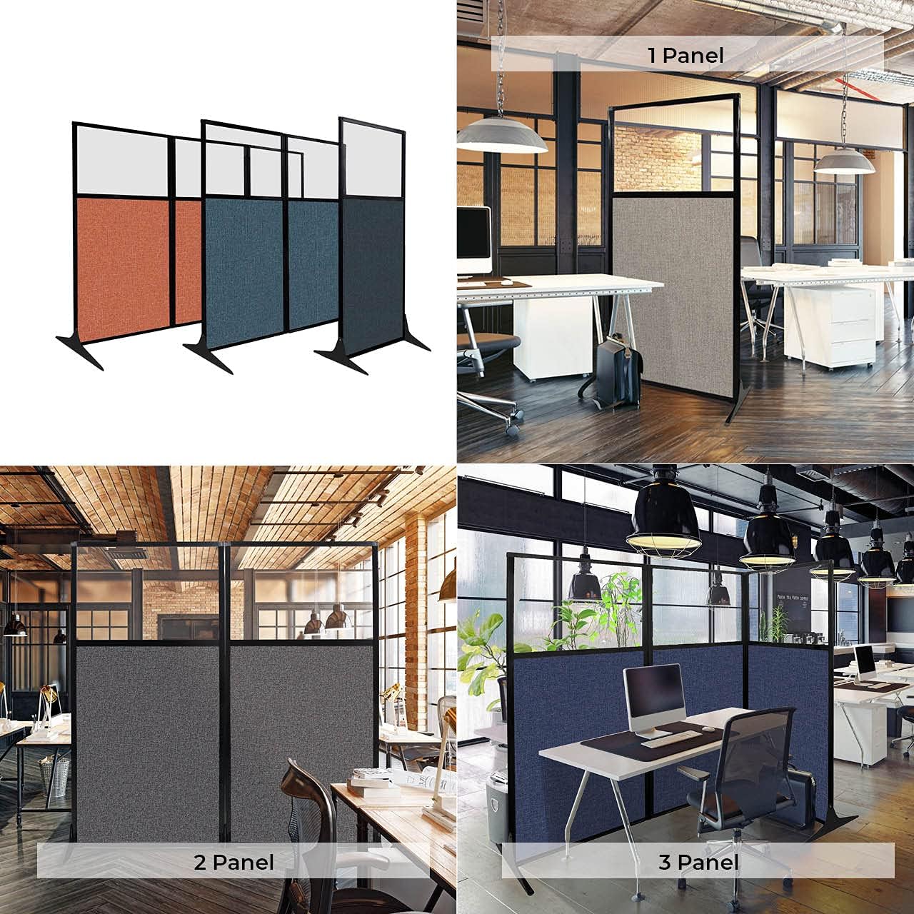 自立式プライバシースクリーン モダンオフィスキュービクル フ - Partition Screen Divider のレビューと価格