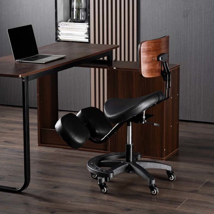 調整可能な人間工学に基づいたひざまずき椅子 姿勢矯正 ホーム - Office Chair のレビューと価格