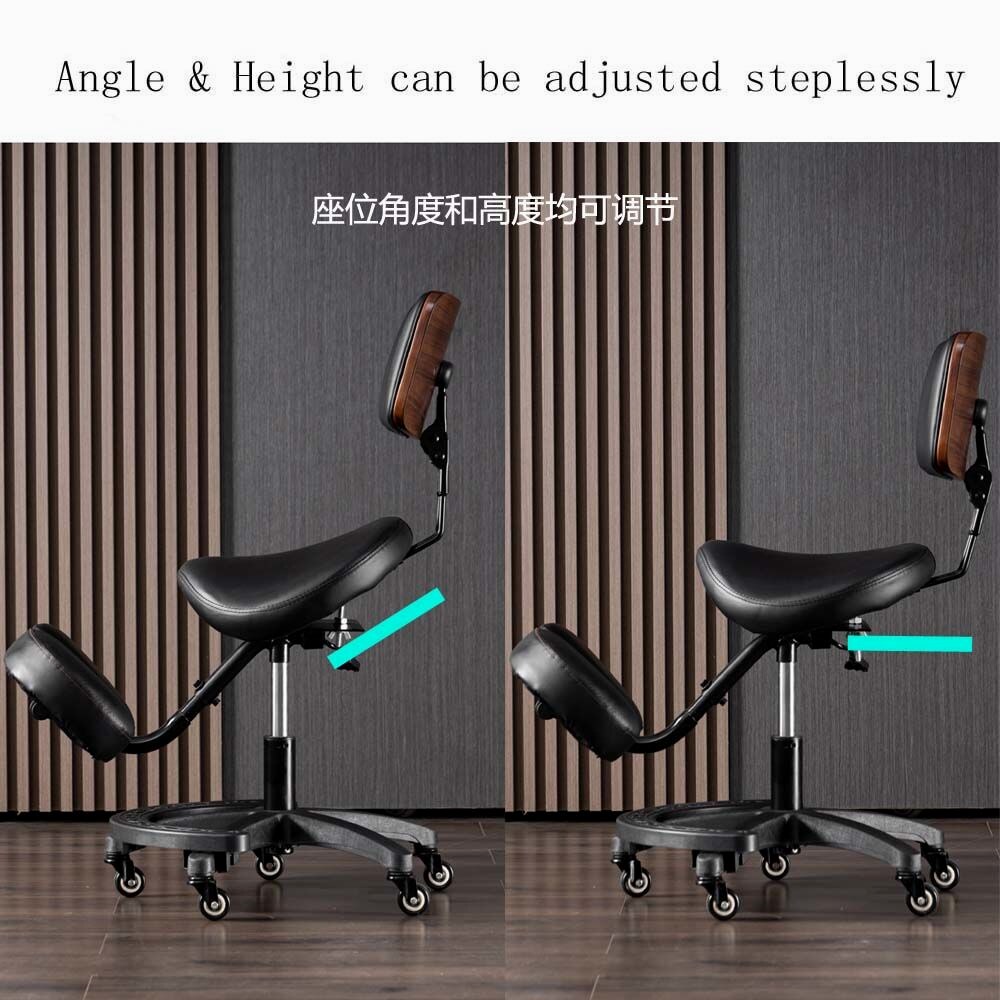 調整可能な人間工学に基づいたひざまずき椅子 姿勢矯正 ホーム - Office Chair のレビューと価格